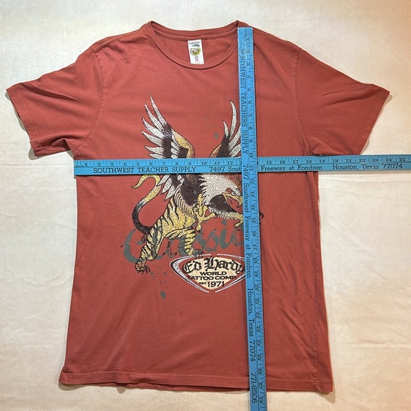 Y2k Ed Hardy rhinestone top - Picture 5 of 8